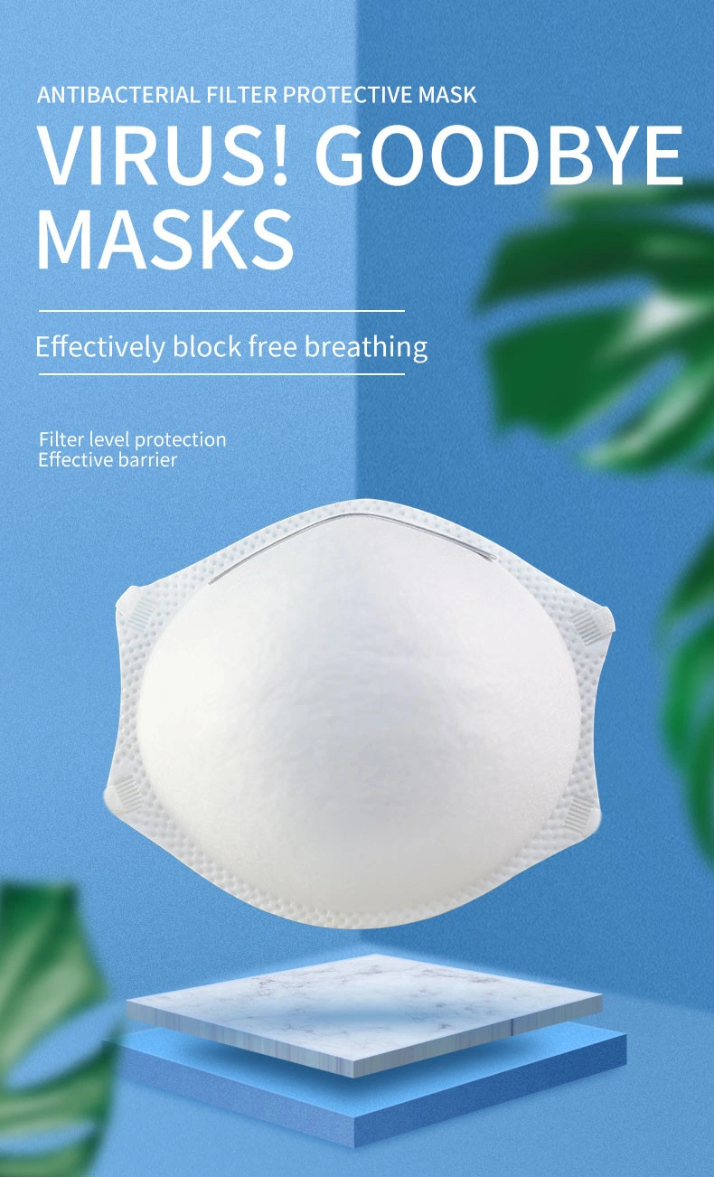 Protective Disposable Filtering Half Earloop Mask