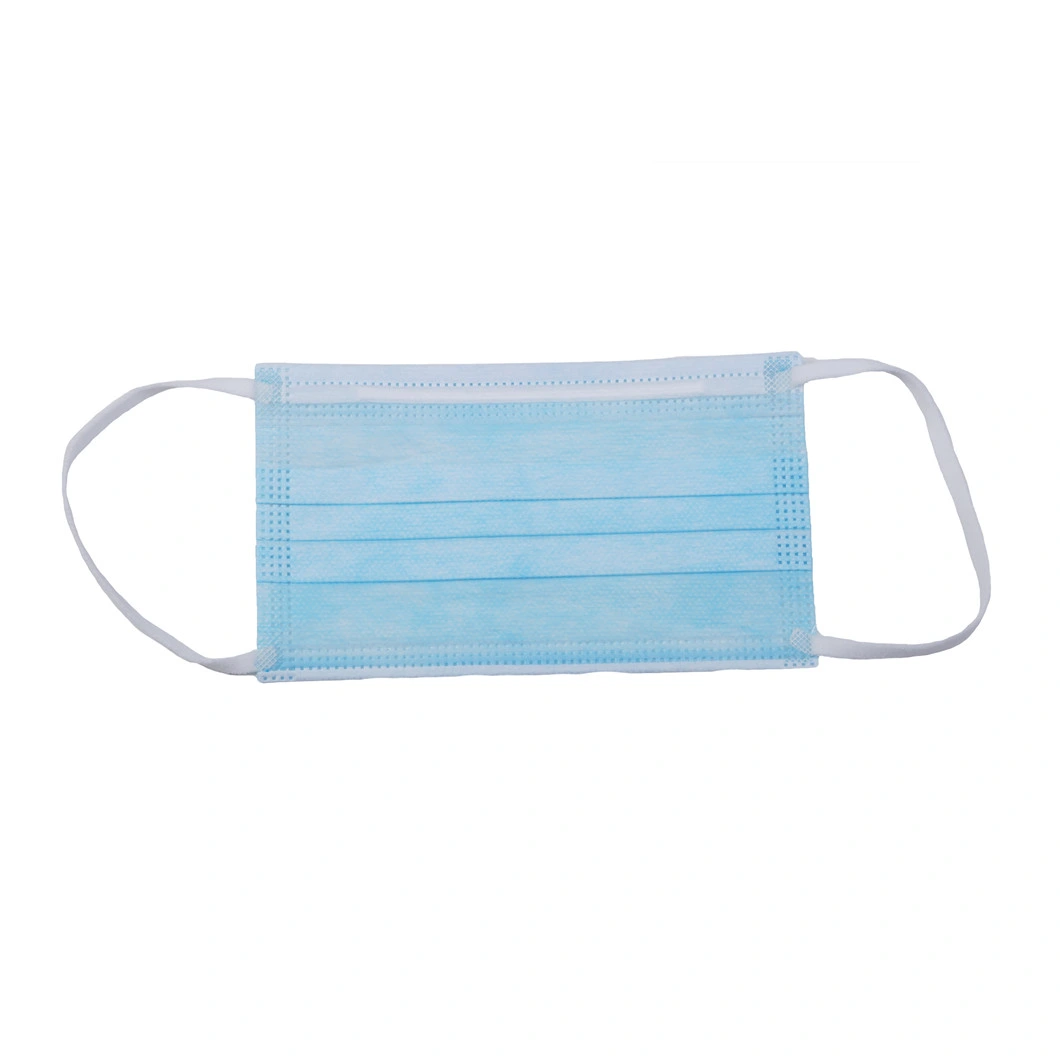 Ear Loop Face Mask with Sponge CE Disposable Nonwoven Particle Filtering Folding Half Face Mask