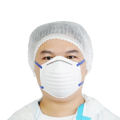 Maschera respiratoria monouso FF1 FFP2 con filtraggio antiparticolato per la protezione personale dei lavoratori